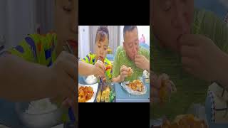 @isister #eating show#eating challenge#husband and wife eating food#eating#mukbang #asmr eating