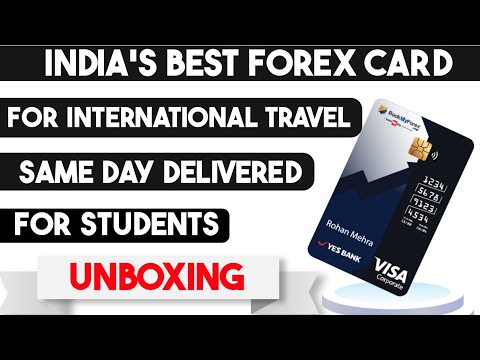 Best Forex Card Unboxing | BookMyforex Card Detail Review |