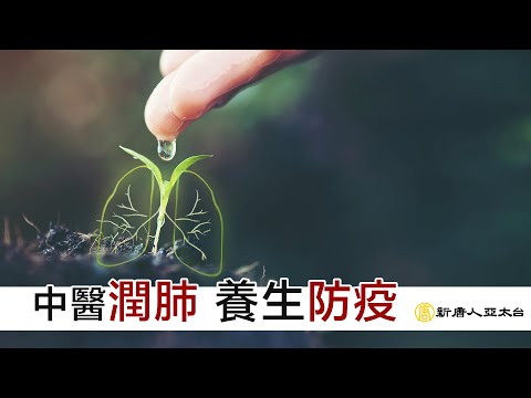 中醫『潤肺』 養生防疫   談古論今話中醫538