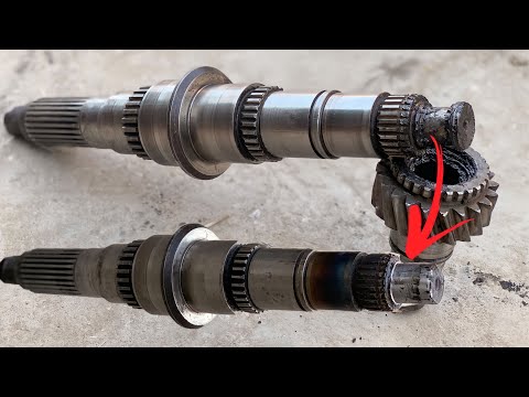 How to Repair Gearbox Main Shaft Bearing Size With a special tool// Only Genius Guy Can Do it