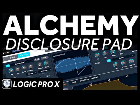 SYNTHHACKER’s Disclosure & Flume Style Pad: Chord Synth in ALCHEMY (Logic Pro X)