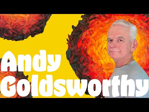 ANDY GOLDSWORTHY FOR KIDS | LAND ART LOU BEE ABC