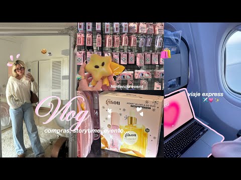 🎀VLOG {me voy a Madrid, evento, experiencia en el avión…}