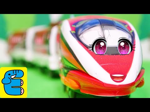 Plarail 500 TYPE EVA-02 EVANGELION Shinkansen Kodama Train [English Subs]