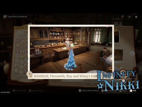 Expedition Handbook Photo Spot 15 Location - Ray and Wing's Dessert Bar | Infinity Nikki