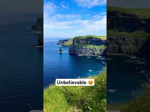 MOST ICONIC PLACE IN IRELAND 😍🇮🇪 #cliffsofmoher #ireland #adventure