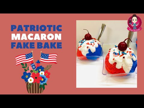 Let’s Fake Bake mini patriotic ice cream sundaes! #fakebake #Patriotic #peepthisyall