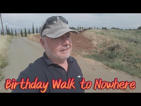 65th BIRTHDAY walk to nowhere, Argaka, Cyprus