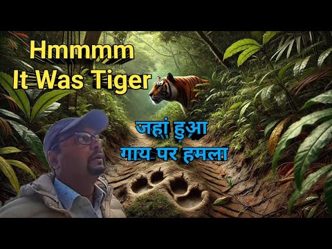 Tiger Cub Attack on Cow | Spot Inspection with Pugmark Tiger Evidence । Human Animal Conflicts