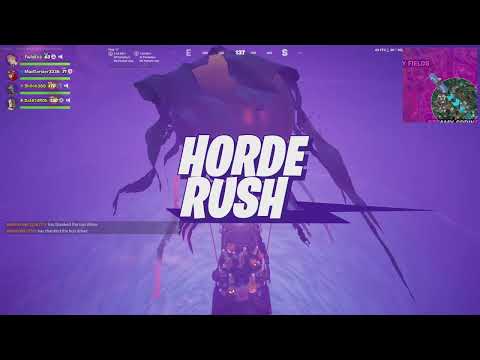 Dissapointing Ending :(( //Fortnitemares Horde Rush!!