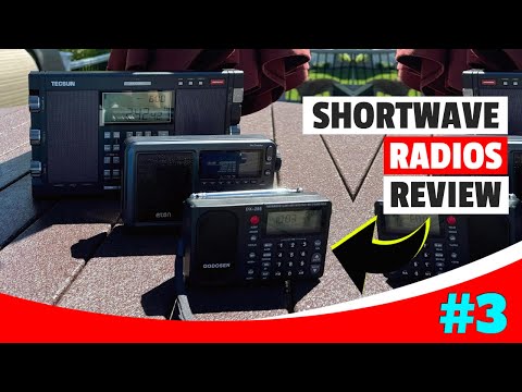 Top 3 Best Shortwave Radios in 2024! | QODOSEN DX-286, Eton Elite Executive, Tecsun PL880 Review