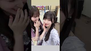 岡本姫奈と金川紗耶　2024/12/31