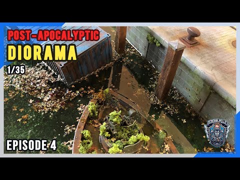 Modeling the Apocalypse: Crafting Convincing Post-Apocalyptic Dioramas - River (Epoxy Resin) [EP4]