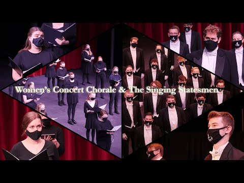 Women's Concert Chorale & The Singing Statesmen Concert - Spring 2021