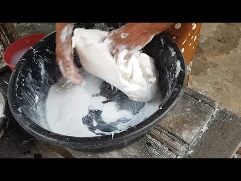 Kneading Rice Dough