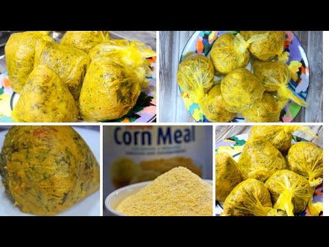 CORN MOI MOI Using CORN MEAL | Igba Oka | Moi moi Oka