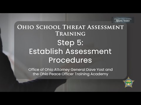 Ohio School Threat Assessment Training: Step 5