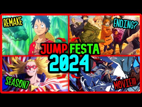 One Piece REMAKE 🤨 Chainsaw Man Movie🤩 Hell's Paradise S2🔥 | JUMP FESTA 2024 | Zone4weebs