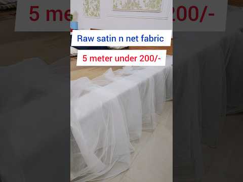 Raw fabric from meesho #satin #fabric #viralshort #meesho #meeshohaul #ytshort #shortsvideo