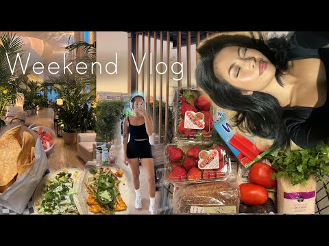 Weekend Vlog: exploring Tampa city, food market, rooftop mingle & grocery shopping ep.1