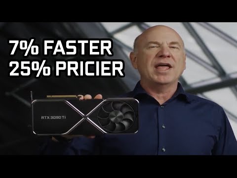 The RTX 3090 Ti is 7% Faster & 33% MORE EXPENSIVE