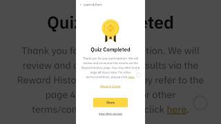 What is wormhole binanace quiz#learnandearn #binance #quiz #2024 #W