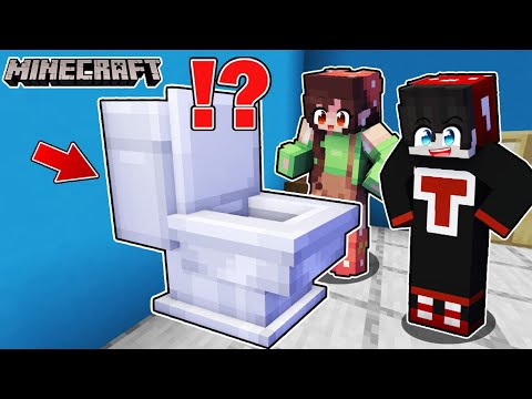 I Survived 24 Hours On A TOILET In Minecraft ( Tagalog )