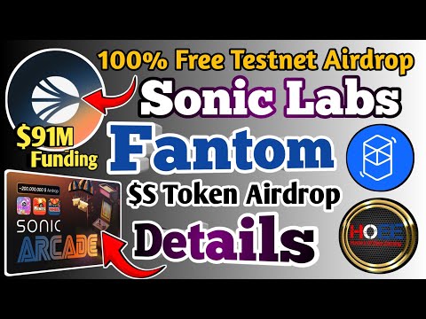 🔥 Confirm 100% Free Airdrop/SonicLab Airdrop S Token/$91M Funding Done/Sonic Airdrop Complete Guide