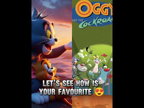 who is your favourite 😍 #tomandjerry #oggyandthecockroaches