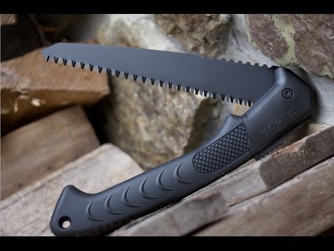 NEW! Lightweight, Lockback Folding Camp Saw - Schrade SCSAW1