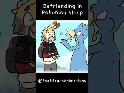 Befriending in Pokémon Sleep