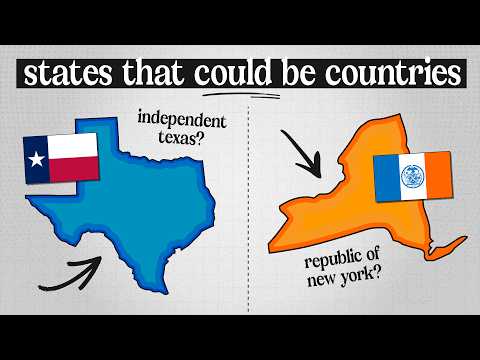 U.S. States That Would Succeed As Independent Countries