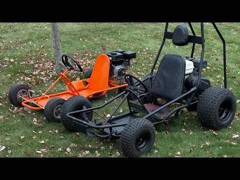 Fixing two Facebook Marketplace Go Karts