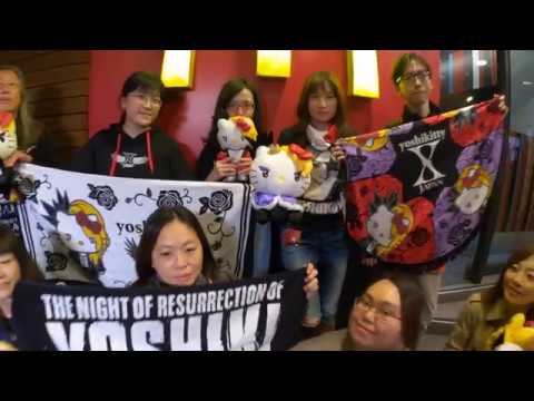 YOSHIKIさん お誕生日おめでとう from Taiwan fans