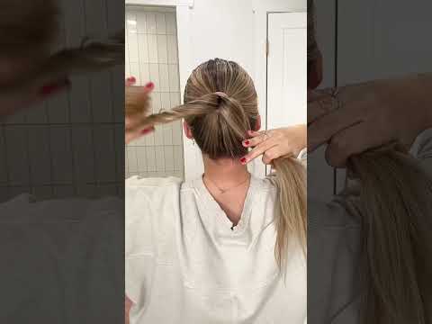 Wash Day Twisted Messy Bun! Greasy Hairstyle | Medium & Long Hairstyle