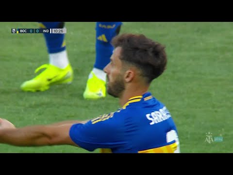 TREMENDO CABEZAZO DE MILTON | Boca Juniors vs Independiente