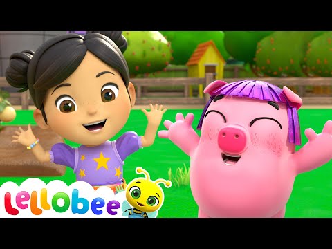 Spread the Smiles! Ella’s Kindness Adventure! | 🍯 Lellobee Kids Songs & Cartoons! Sing and Dance