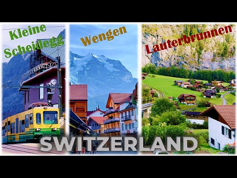 Kleine Scheidegg - Wengen - Lauterbrunnen, Switzerland 🇨🇭