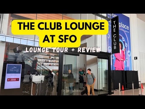 The Club Lounge SFO Tour: Best new lounge with priority pass??!