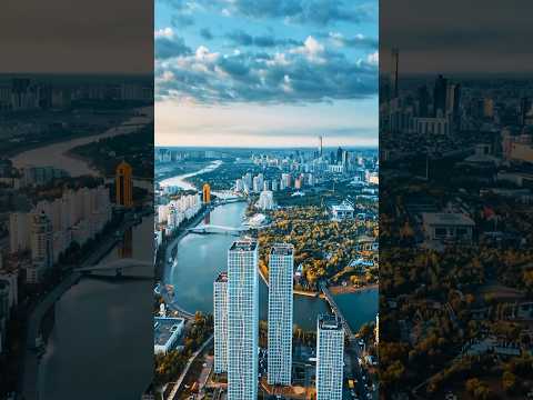 Astana City, Kazakhstan by Drone #shorts