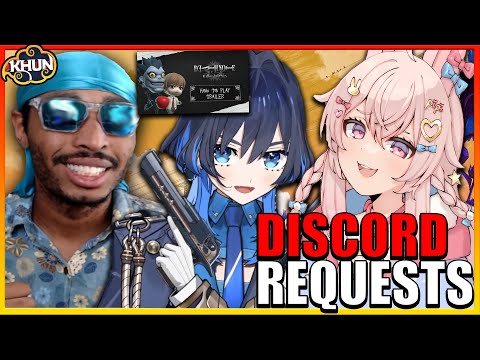 Discord Clip Request Reaction! (Staz, Pippa, HoloEN, Oozora Police, Venom A.I., Deathnote Trailer,)