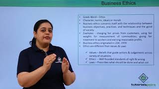 Class 11th – Business Ethics | Business studies | Tutorials Point