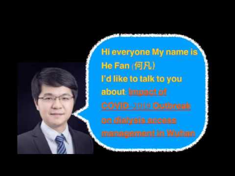 【2020DASy回顧系列】Fan He , Special Session-Impact of COVID-2019 outbreak on dialysis access.......