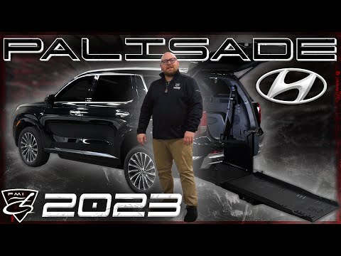 Wheelchair Accessible 2023 Hyundai Palisade Walk Around | Rear Entry SUV