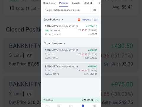 banknifty live trading #youtubeshorts #shortsvideo #shorts