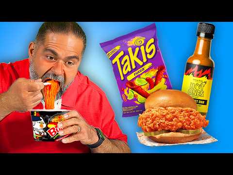 Mexican Dads try the SPICIEST Food