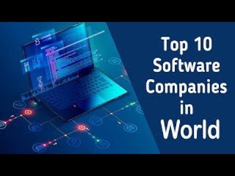 Top 10 software Companies in the world 2024.