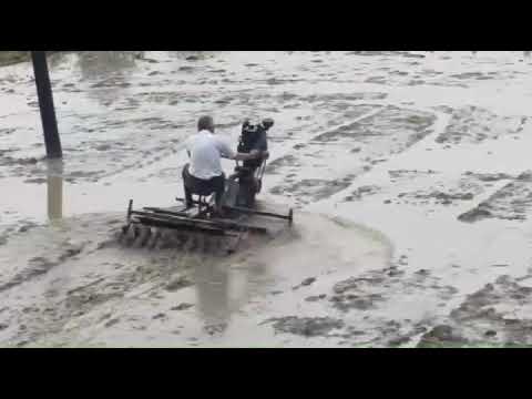 Paddy field operation flexible tillage machine