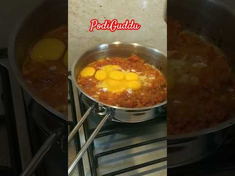 PodiGuddu#viral#podiguddu#eggburji#easyrecipe#eggporatu