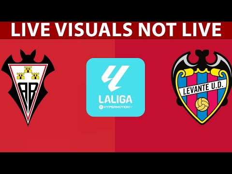 ⚽ Albacete Balompié SAD vs Levante LIVE | Spanish Segunda División